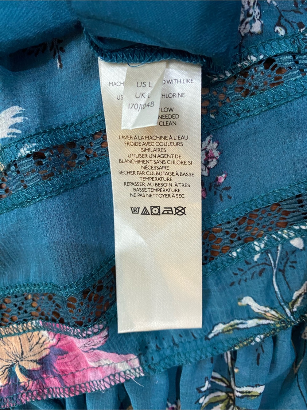 Free People Large Cherry Blossom Dress - Picture 6 of 7